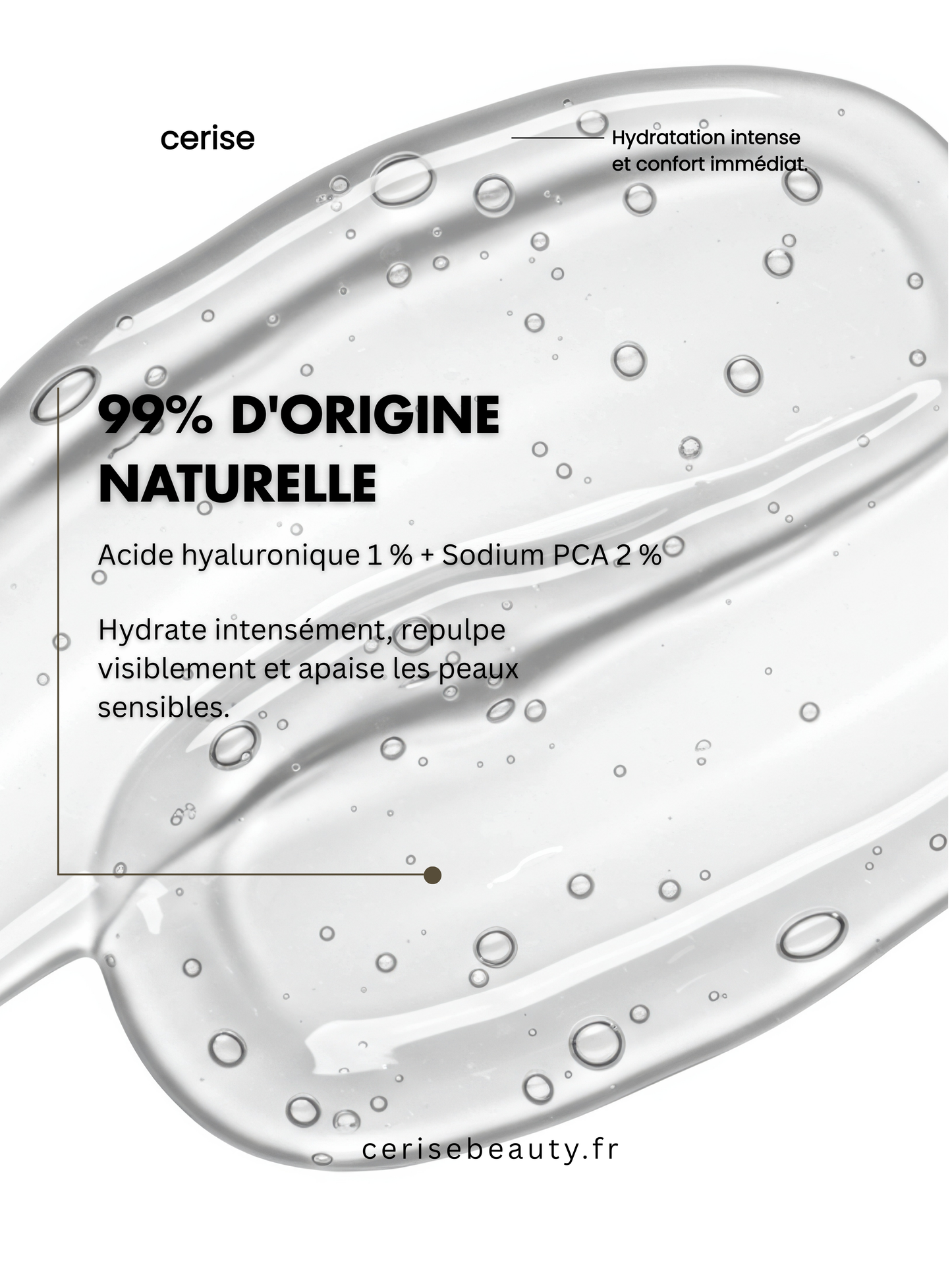 Gel Double Hydratation + Acide Hyaluronique — 30 ml